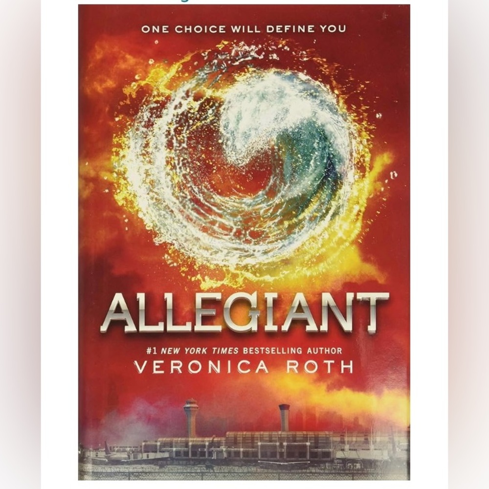 Allegiant by Veronica Roth (Divergent series #3), Hardcover